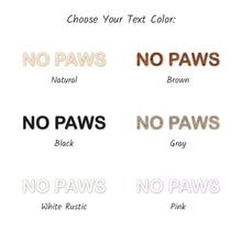 Load image into Gallery viewer, Personalized Wooden Dog Stopper, No-Drill Pet Barrier for Doorways & Stairs