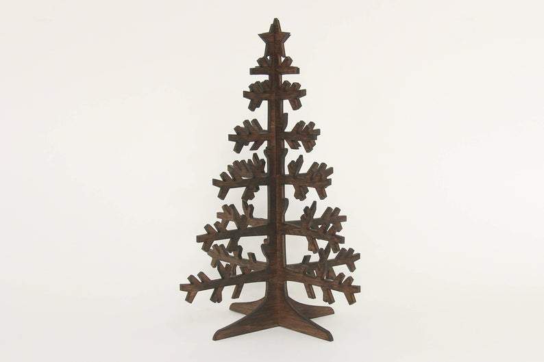 Wooden Christmas tree - Christmas tree decoration –