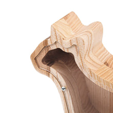 Load image into Gallery viewer, Piggy Bank, Wooden Piggy Bank Cat