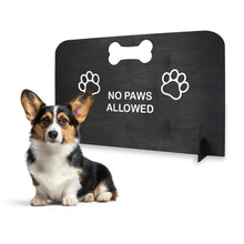 Load image into Gallery viewer, Freestanding Wooden Dog Stopper, Minimalist Indoor Dog Barrier, Self-Standing Blocker
