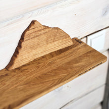 Load image into Gallery viewer, Handcrafted Wooden Everest Mountain Shelf, A Functional and Stylish Storage Solution