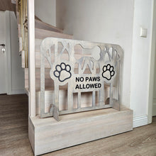 Load image into Gallery viewer, Custom Wooden Pet Barrier Gate, Ideal for Home Décor and Pet Control