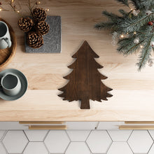 Load image into Gallery viewer, Solid Ashwood Holiday Tree Cutting Board for Everyday Prep and Seasonal Kitchen Use