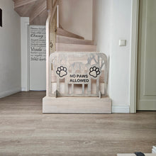 Load image into Gallery viewer, Custom Wooden Pet Barrier Gate, Ideal for Home Décor and Pet Control
