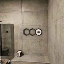 Load image into Gallery viewer, Handcrafted Wooden Toilet Paper Holder for Bathroom, Rustic and Minimalist Bathroom Storage, Multi-Design Options