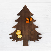 Load image into Gallery viewer, Solid Ashwood Holiday Tree Cutting Board for Everyday Prep and Seasonal Kitchen Use