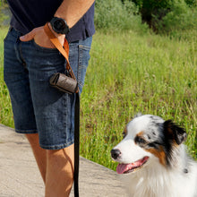 Load image into Gallery viewer, Dog Poop Bag Leather Holder