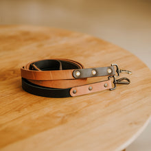 Load image into Gallery viewer, Personalized leather dog leash