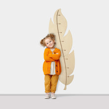 Load image into Gallery viewer, Personalized Wooden Growth Chart for Kids, Stylish Height Tracker, Nursery Wall Art, Keepsake Gift
