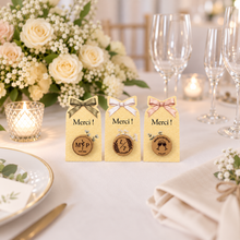 Load image into Gallery viewer, Personalised Wooden Corks, Engraved Wedding Favour