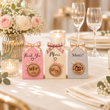 Load image into Gallery viewer, Personalised Wooden Corks, Engraved Wedding Favour