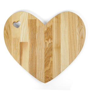 Heart shaped charcuterie bord, Wooden cutting board