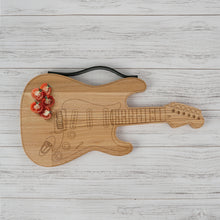 Load image into Gallery viewer, Cutting Board - Guitar Shaped wooden cutting board