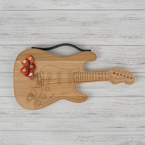 Cutting Board - Guitar Shaped wooden cutting board