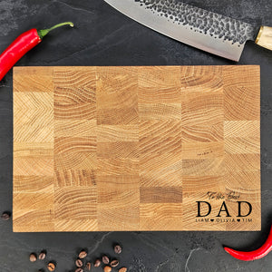 Custom Oak Cutting Board for Everyday Use, Durable Handmade Oak, Perfect for Housewarming Gifts