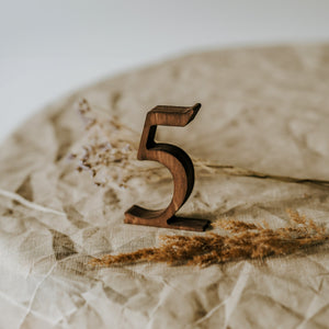 Rustic Wooden Table Numbers 1-10 for Weddings, Events, and Special Occasions