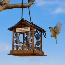 Load image into Gallery viewer, Outdoor Wooden Bird Feeder for Feeding Wild Birds, Practical Birthday Gift