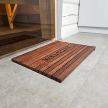 Load image into Gallery viewer, Custom Wooden Bath Mat, Anti-Slip Shower Floor Mat, Ideal Gift for Home or Spa Lovers