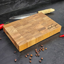 Load image into Gallery viewer, Custom Oak Cutting Board for Everyday Use, Durable Handmade Oak, Perfect for Housewarming Gifts