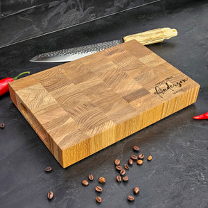 Custom Oak Cutting Board for Everyday Use, Durable Handmade Oak, Perfect for Housewarming Gifts
