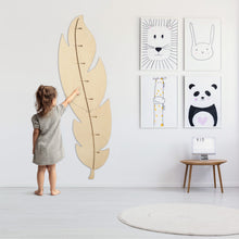 Load image into Gallery viewer, Personalized Wooden Growth Chart for Kids, Stylish Height Tracker, Nursery Wall Art, Keepsake Gift