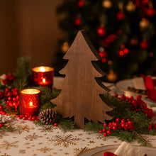 Load image into Gallery viewer, Solid Ashwood Holiday Tree Cutting Board for Everyday Prep and Seasonal Kitchen Use