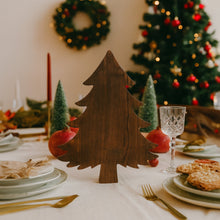 Load image into Gallery viewer, Solid Ashwood Holiday Tree Cutting Board for Everyday Prep and Seasonal Kitchen Use