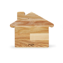 Load image into Gallery viewer, Wooden Piggy Bank, House Shaped Cash Bank