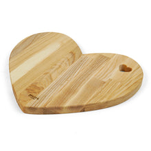 Load image into Gallery viewer, Heart shaped charcuterie bord, Wooden cutting board