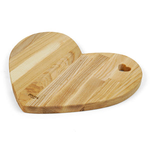 Heart shaped charcuterie bord, Wooden cutting board