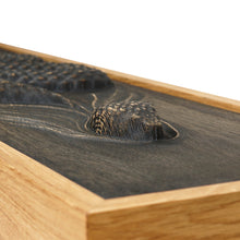 Load image into Gallery viewer, Handcrafted 3D Wooden Snake Wall Art, Lifelike Oak Serpent Sculpture for Home, Office, or Unique Gift