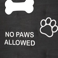 Load image into Gallery viewer, Freestanding Wooden Dog Stopper, Minimalist Indoor Dog Barrier, Self-Standing Blocker