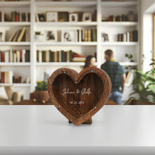 Load image into Gallery viewer, Heart Shaped Piggy Bank, Gift for Newlyweds