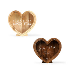 Load image into Gallery viewer, Heart Shaped Piggy Bank, Gift for Newlyweds