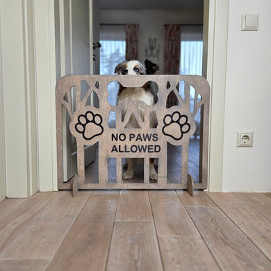 Custom Wooden Pet Barrier Gate, Ideal for Home Décor and Pet Control