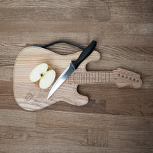 Load image into Gallery viewer, Cutting Board - Guitar Shaped wooden cutting board