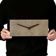 Load image into Gallery viewer, Wooden Silent Wall Clock, Modern Home Decor