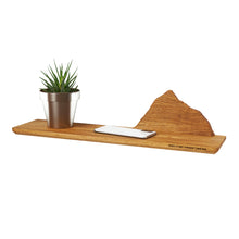 Load image into Gallery viewer, Floating Mountain Shelf, Rustic Wooden Wall Decor for Nature-Inspired Interiors