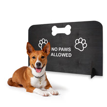 Load image into Gallery viewer, Freestanding Wooden Dog Stopper, Minimalist Indoor Dog Barrier, Self-Standing Blocker