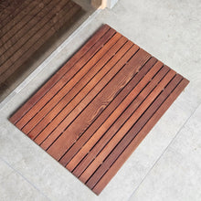 Load image into Gallery viewer, Custom Wooden Bath Mat, Anti-Slip Shower Floor Mat, Ideal Gift for Home or Spa Lovers