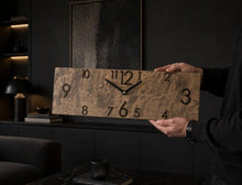 Load image into Gallery viewer, Farmhouse Wall Clock, Wooden Kitchen Clock, Rustic Home Decor