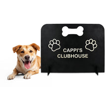Load image into Gallery viewer, Classic Solid Wood Dog Stopper Gate for Pets, Sturdy Handmade Indoor Pet Safety Barrier and Room Divider