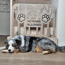 Load image into Gallery viewer, Custom Wooden Pet Barrier Gate, Ideal for Home Décor and Pet Control