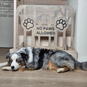 Custom Wooden Pet Barrier Gate, Ideal for Home Décor and Pet Control