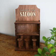 Load image into Gallery viewer, Rustic Saloon-Style Bird Feeder, Ready-Assembled Wooden Feeder for Backyard Bird Feeding and Nature Observation