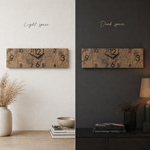 Load image into Gallery viewer, Farmhouse Wall Clock, Wooden Kitchen Clock, Rustic Home Decor
