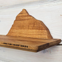 Load image into Gallery viewer, Handcrafted Wooden Everest Mountain Shelf, A Functional and Stylish Storage Solution