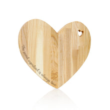 Load image into Gallery viewer, Heart shaped charcuterie bord, Wooden cutting board