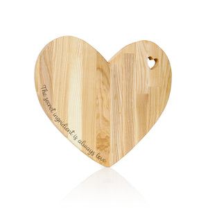 Heart shaped charcuterie bord, Wooden cutting board