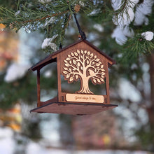 Load image into Gallery viewer, Hanging Wooden Bird Feeder, In Memory of Loved Ones